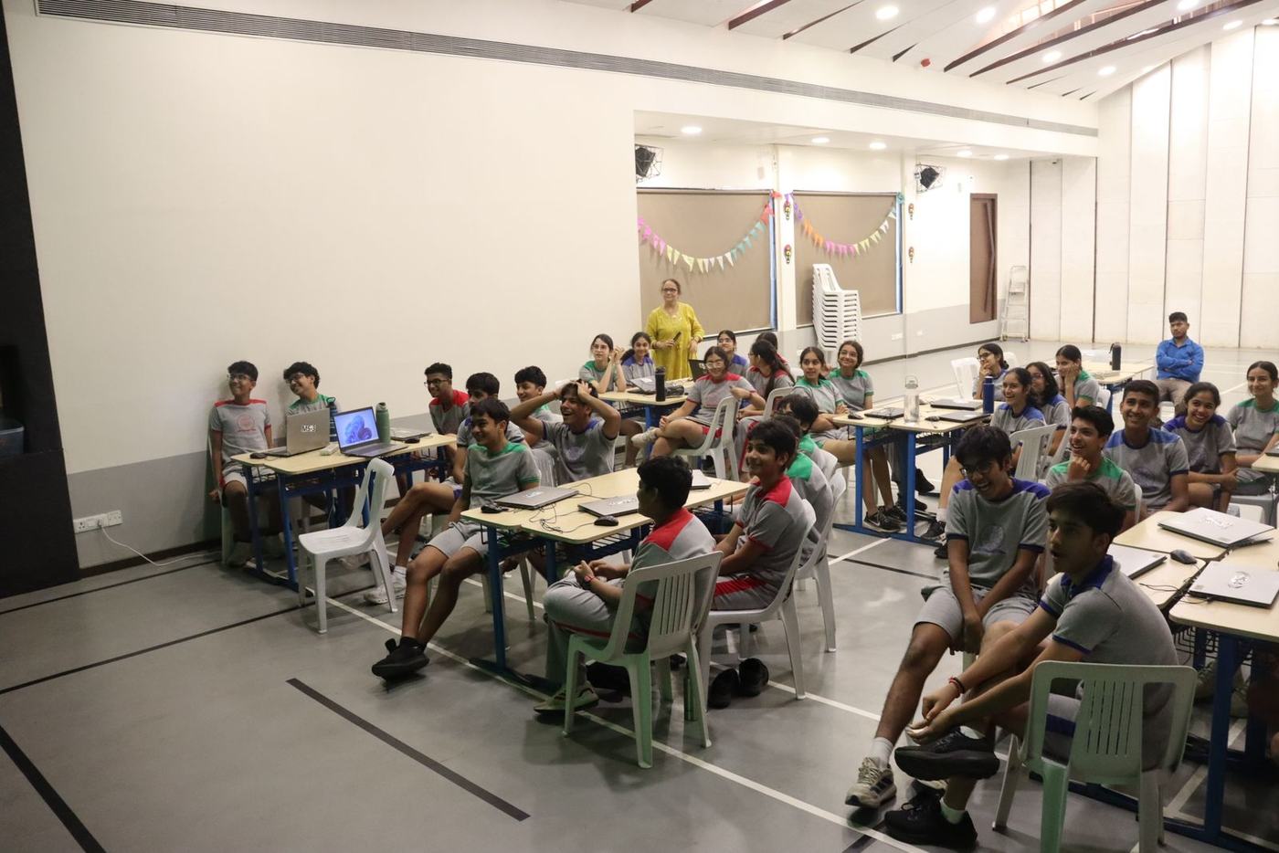 The full room at Bombay International School