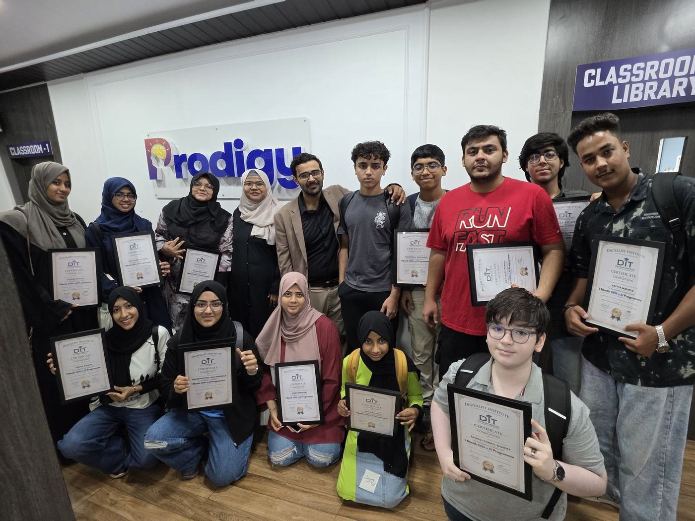 The GenZ-AI batch group photo